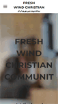 Mobile Screenshot of freshwindchristiancommunity.org